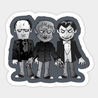 Classic horror Sticker